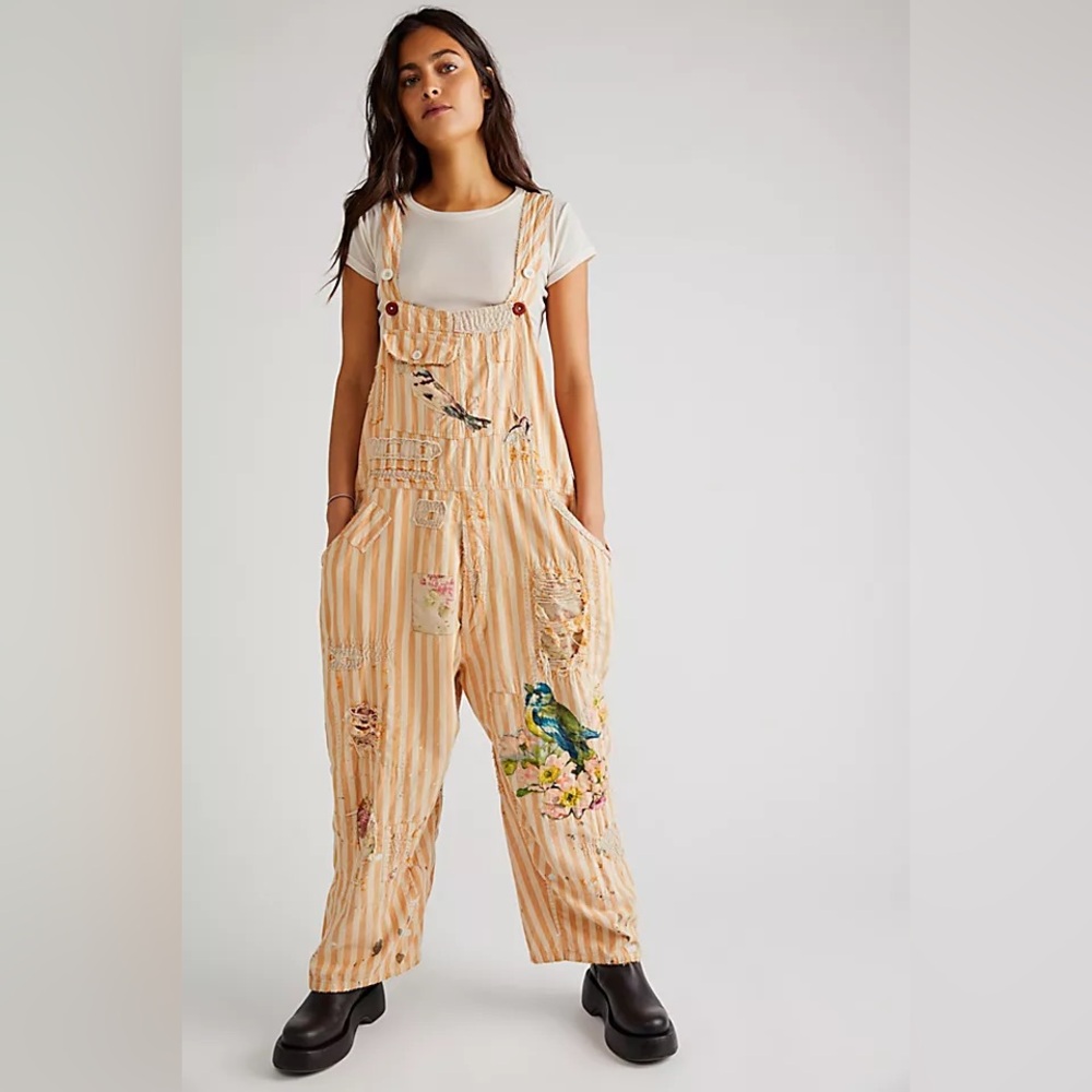 Magnolia Pearl Dreamsicle Overalls